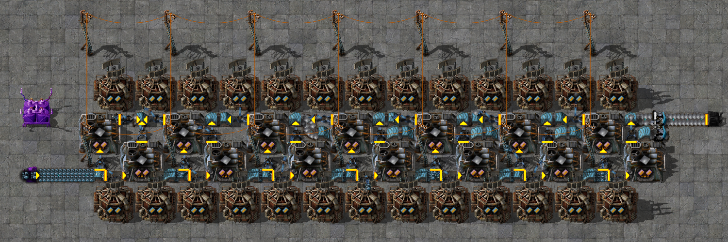 Compact smelting (perfect compression)