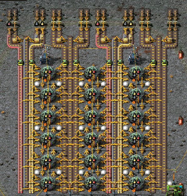 Most stable and efficient science pack setup. Supports 8 sciences pack types.jpg