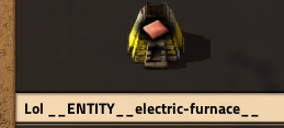 Image of stone furnace with the name Lol __ENTITY__electric-furnace__